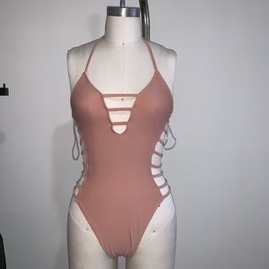 One Piece Halter Swimsuit